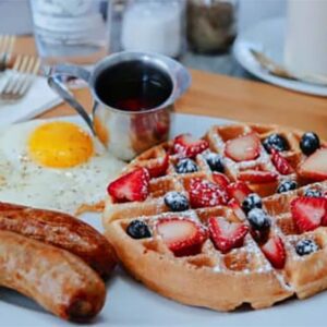 Waffle Breakfast